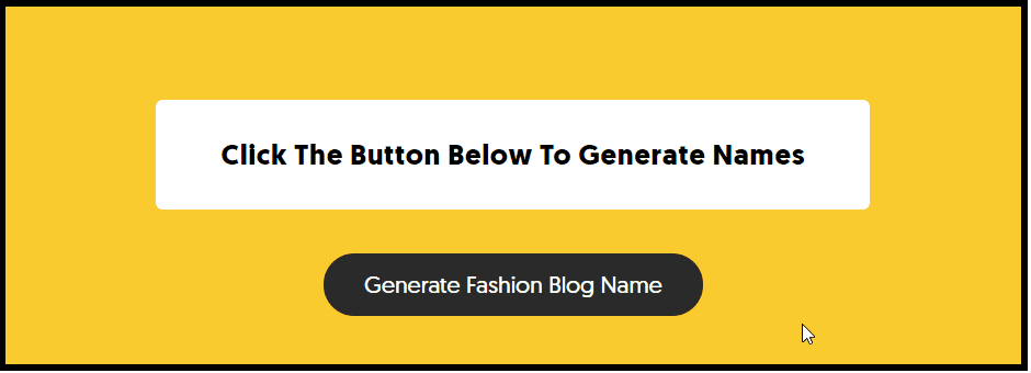 fashion-blog-name-generator
